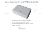 Cisco Business 141ACM-D-IN Wi-Fi Mesh Extender | 802.11ac | 2x2 | 4 GbE Ports | 1 PoE Port |Desktop | Limited Lifetime Protection (CBW141ACM-D-IN) - Image 4