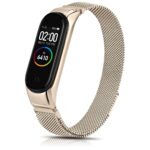 Tobfit Magnetic Strap Compatible for Xiaomi Mi Band 4 / Mi Band 3 (Watch Not Included), Stainless Steel Chain Strap with Magnetic Buckle, Sport Replacement watchstrap for Women Men - Image 3