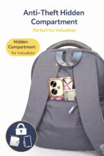 FIREHORSE NOVA Laptop Backpack for School, College & Office, Padded Mesh Straps Fits 18.1" Bookbags & 15.6" Laptop, 2-Bottle Holders For Teen Girls & Boys Students, Korean Style Bag - Image 7