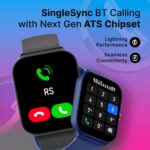Fastrack Reflex Horizon with 1.95" Horizon Curve Display|SingleSync BT Calling| in-Built Alexa|100+ Sport Modes with AI Coach|Stress Monitor|24 * 7 HRM| Upto 5 Day Battery|Fashion Smart Watch - Image 4