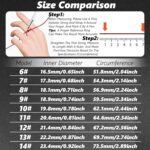 Smart Health Ring for Women Men Fitness Tracker with Heart Rate, Blood Pressure, Blood Oxygen, Sleep Monitoring, IP68 Waterproof for iPhone and Android, No APP Fee, Silver 7# - Image 5