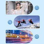 Dpofirs 4K Digital Camera, 75MP 12X Optical Zoom Vlogging Camera with WiFi Auto Focus and 3 Inch Screen, Support 256GB SD Card for Travel Photography Vlog - Image 8