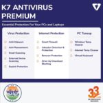 K7 Antivirus Premium 2025 |1 Device 2 Years | Antivirus, Ransomware Protection, Threat Protection | Email Delivery in 2 Hours - No CD - Image 3