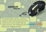 ARDVARK AVGM-007 Gaming Mouse Wired, Ergonomic Gamer Laptop PC USB Optical Computer Mice with RGB Backlit, 4 Adjustable DPI Up to 2400, 3 Programmable Buttons - Image 5