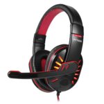Enter Python Wired Gaming Headphone with 40Mm Driver, Adjustable Headband with Led Lights and Passive Noise Cancellation with Free Y Splitter - Over Ear - Image 5