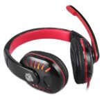 Enter Python Wired Gaming Headphone with 40Mm Driver, Adjustable Headband with Led Lights and Passive Noise Cancellation with Free Y Splitter - Over Ear - Image 7