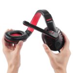Enter Python Wired Gaming Headphone with 40Mm Driver, Adjustable Headband with Led Lights and Passive Noise Cancellation with Free Y Splitter - Over Ear - Image 10