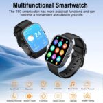 Smart Watch For Men Women Smartwatch Fitness Watch For Android Ios, Black - Image 7