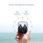 Noise Newly Launched Air Clips 2 Wireless Open Ear Earbuds with Clip Design, AirWave™ Technology,Up-to 40H Playtime, Dual Device Pairing, ENC,12mm Driver,BTv5.3 (Frost Ivory) - Image 5