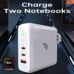 DR VAKU® 100W PD Dual Port Charger Type C Adapter for iPhone 15/15 Plus/15 Pro/15 Pro Max, 14/13/12/11 Series, Samsung & All Android & iOS Devices Multiple Protection USB-C Fast Charger - Image 3