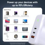 DR VAKU® 100W PD Dual Port Charger Type C Adapter for iPhone 15/15 Plus/15 Pro/15 Pro Max, 14/13/12/11 Series, Samsung & All Android & iOS Devices Multiple Protection USB-C Fast Charger - Image 6