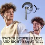 𝐃𝐫𝐮𝐦𝐬𝐭𝐨𝐧𝐞 𝟏𝟎-𝐘𝐞𝐚𝐫 𝐖𝐚𝐫𝐫𝐚𝐧𝐭𝐲 Professional Bluetooth Headset | Wireless Stereo Earphones with Mic, Noise Cancellation & Clear Calls | Ideal for Office, Travel & Daily Commute - Image 3