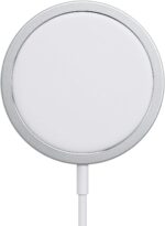 15w Magnetic Charger Wireless Charger with Cable Protector for iPhone12/13/14/15/16Series Compatible with iOS (Grey White) - Image 4