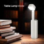 wipro Odyssey Multifunctional Rechargeable LED Emergency Light | Dual Mode-Torch & Table Lamp | Portable Light | 3-Step Dimming | 3000 Mah Li-Ion Battery | in-Built Power Bank | White, Pack of 1 - Image 4