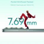 realme 15 pro 5G Smartphone 8GB RAM 256GB ROM Snapdragon 7 Gen 4, 6.8 Inch Display 144Hz, 7000mAh Battery 80W Fast Charge IP69 Waterproof 4K AI Camera (Green) - Image 5