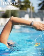 Bocloud Smart Watch, Smart Watches For Women Men, Iphone Android Smart Watch With Blood Oxygen/Heart Rate/Sleep Monitor, Ip68 Waterproof Fitness Tracker With 12 Sport Modes(Gold) - Image 6