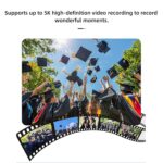 5K Digital Camera for Photography, 32GB Storage WiFi Instant Sharing Vlogging Cameras for 3" 180° Flip Screen with 18X Zoom Compact Vlog Travel Camara with AF Auto Focus (32GB) - Image 9