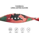 Chumbak Apple Watchband Compatible with (38/40/41mm) | Watch Strap | Silicone Watch Printed Colourful Strap | PIN-AND-TUCK Closure - Image 6