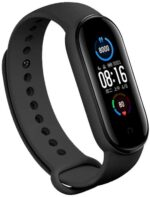 Sounce Adjustable Xiaomi Mi Band 5 & Mi Band 6 Watch Strap Silicone Adjustable Men Women- Set of 5 - Image 3
