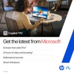 HP OmniBook Ultra AMD Ryzen AI 9 HX 375 Next Gen AI Laptop,(32GB-LPDDR5X Ram,1TB SSD)2.2k Anti Glare 400 Nits, 14''/35.6cm,W11+M365+Office24 with Copilot, FPR, Silver,1.57kg,9MP IR AI Camera, fd0009AU - Image 7