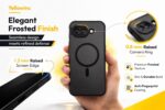 Magnetic Case Cover Compatible with Google Pixel 10A (Translucent Black with MagSafe, Google Pixel 10a) - Image 5