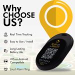 tag8 Dolphin Smart Tracker, Mini Bluetooth Tag to Locate Item in Approximate Range, Alternative to GPS Tracker, Works with Android & Apple Device, Key, Bag, Phone & Wallet Finder, Pack 1, Black (max) - Image 4
