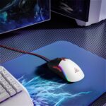 EKSA EM200 Gaming Mouse Wired, USB Mice with 13 RGB Backlit (Black and White) - Image 9