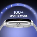 CELLECOR E3 Rise 2.01" HD Curved Display Smart Watch, Bluetooth Calling, 100+ Watch Faces, 100+ Sports Modes, Health Suite, Voice Assistance (Silver-Grey) - Image 5