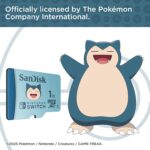 SanDisk 1TB Pokemon Relaxo microSD Card for Nintendo Switch, Up to 100MB/s Read Speed, Up to 90MB/s Write Speed, 4K UHD, V30, U3 - Image 4