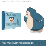 SanDisk 1TB Pokemon Relaxo microSD Card for Nintendo Switch, Up to 100MB/s Read Speed, Up to 90MB/s Write Speed, 4K UHD, V30, U3 - Image 5