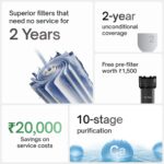 Native by Urban Company M1 RO+UV+Copper+Alkaline+Mineraliser | 10-Stage Water Purifier | No Service for 2 Years | India's Only 2-year Unconditional Warranty | 8L Storage - Image 3