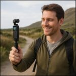 Crysendo Tripod Grip Compatible with DJI Osmo Pocket 3 & Insta360 | Camera Handle, Tripod Grip Stabilizer for Stable Footage | Reduces Fatigue for Hands-Free Shots | Durable ABS Build (Black) - Image 5