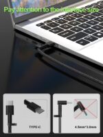 Replacement HP 65W USB C Laptop Charger for HP Spectre x360, Envy, Chromebook, Elitebook x360, Pavilion, Elite x2 Travel Type C Power Cord Ac Adapter - Image 3