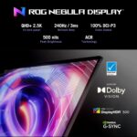 ASUS ROG Strix G16,Intel Core Ultra 9 275HX Gaming Laptop(RTX 5070 Ti -12GB/140W TGP/32GB/1TB/2.5K QHD+/16"/240Hz/Windows 11/M365 Basic (1Year)*/Office Home 2024/Eclipse Gray/2.65 Kg) G615LR-S5190WS - Image 4