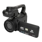 4K Video Camera Camcorder, 4500mAh 64MP Ultra HD Vlogging 18X Digital Camera for with Microphone, 4.0 in Display Anti Shake Video Recorder - Image 7