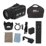 4K Video Camera Camcorder, 4500mAh 64MP Ultra HD Vlogging 18X Digital Camera for with Microphone, 4.0 in Display Anti Shake Video Recorder - Image 10
