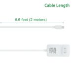 Power Cord Replacement for TP-Link Deco M5 V1, Deco P7 Mesh WiFi System, USB-C Charger Adapter Cable 6.6 FT - Image 4