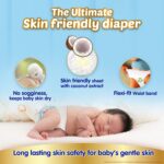 MamyPoko Pants Extra Absorb Baby Diapers, Large (L size) | 9-14 kg | 128 Count |Deep Sleep Diapers| Soft gentle fit |Deep Absorbent Crisscross | skin friendly with coconut oil | (64 count, Pack of 2) - Image 4