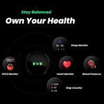 HAMMER Cyclone 1.39" Round Dial Smart Watch with Calling Function, High Refresh Rate, Multi Sports Modes, Spo2, HR, Voice Assistant (Ash Grey) - Image 6