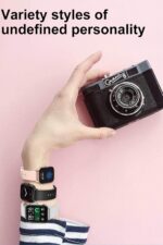 1.83" Smart Watch Answer/Make Calls, Full Touch Screen Bluetooth Smartwatch with AI Control 100+ Sports Mode GPS Fitness Tracker for Android iOS Phones Black - Image 6