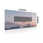 Gadgets WRAP Large Desk Mat Mouse Pad 11 x 23 Inch, Anti-Slip, Spill-Resistant, Ideal for Home, Office, Gaming Setups - Mandate Productivity 1 - Image 3