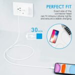 Sounce Phone USB to Lightning Cable-20W Original [MFi Certified] Fast Charger Cable Power Charging Cord Compatible with iPhone 14/13/12/11/X/8/7/6/iPad Series (White) - Image 4