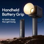 ULANZI BG5 Handheld Battery Grip 92.16Wh&Power Bank with 100W PD Bidirectional Fast Charging, Compatible with Sony/Canon/Nikon/GoPro, Ideal for Laptop/Drone/Live Streaming/Vlogging/Photography - Image 3