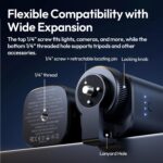ULANZI BG5 Handheld Battery Grip 92.16Wh&Power Bank with 100W PD Bidirectional Fast Charging, Compatible with Sony/Canon/Nikon/GoPro, Ideal for Laptop/Drone/Live Streaming/Vlogging/Photography - Image 7