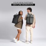 Urban Jungle by Safari, The Venture, Unisex backpack for Work and Travel | Premium Fabric and Water Resistant |Flat-Open design compartment with Laptop & Tablet sleeve - Image 3