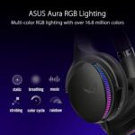 Asus Rog Fusion Ii 300 Gaming Headset (Ai Beamforming Mic with Noise Canceling, 7.1 Surround Sound, 50Mm Driver, Hi-Res Ess 9280 Quad Dac, USB-C, for Pc, Mac, Ps4, Ps5, Switch)- Black - Over Ear - Image 6