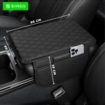 SIAGO Car Armrest Cover Cushion with Storage Bags | Soft Center Console Protector Pad | Non-Slip, Waterproof & Durable | Universal Fit for Cars, SUVs & Trucks (Black) SIA144 - Image 5