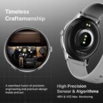 Fire-Boltt Phoenix Pro Round Smart Watch 1.39″ HD Display with Bluetooth Calling, AI Voice Assistant, SpO2 & Heart Rate Monitor, 120+ Sports Modes, IP67 Waterproof Smartwatch for Men & Women - Grey - Image 6