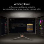 ASUS Membrane USB Gaming Keyboard for PC - TUF K1 Programmable, Onboard Memory with Dedicated Volume Knob, Aura Sync RGB and Side Lighting Detachable Wrist Rest Spill-Resistant (Black) - Image 5