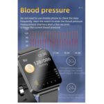 CALMORA Smart Watch with Blood Glucose Monitor, Heart Rate, SpO2 and ECG Tracking, 1.3-Inch Touch Display, Black Silicone Band, Waterproof Fitness Tracker - Image 6